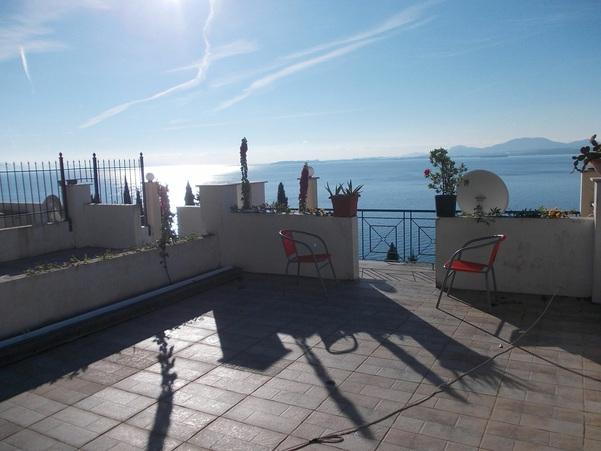 Sarakinos Apartments Barbati Buitenkant foto