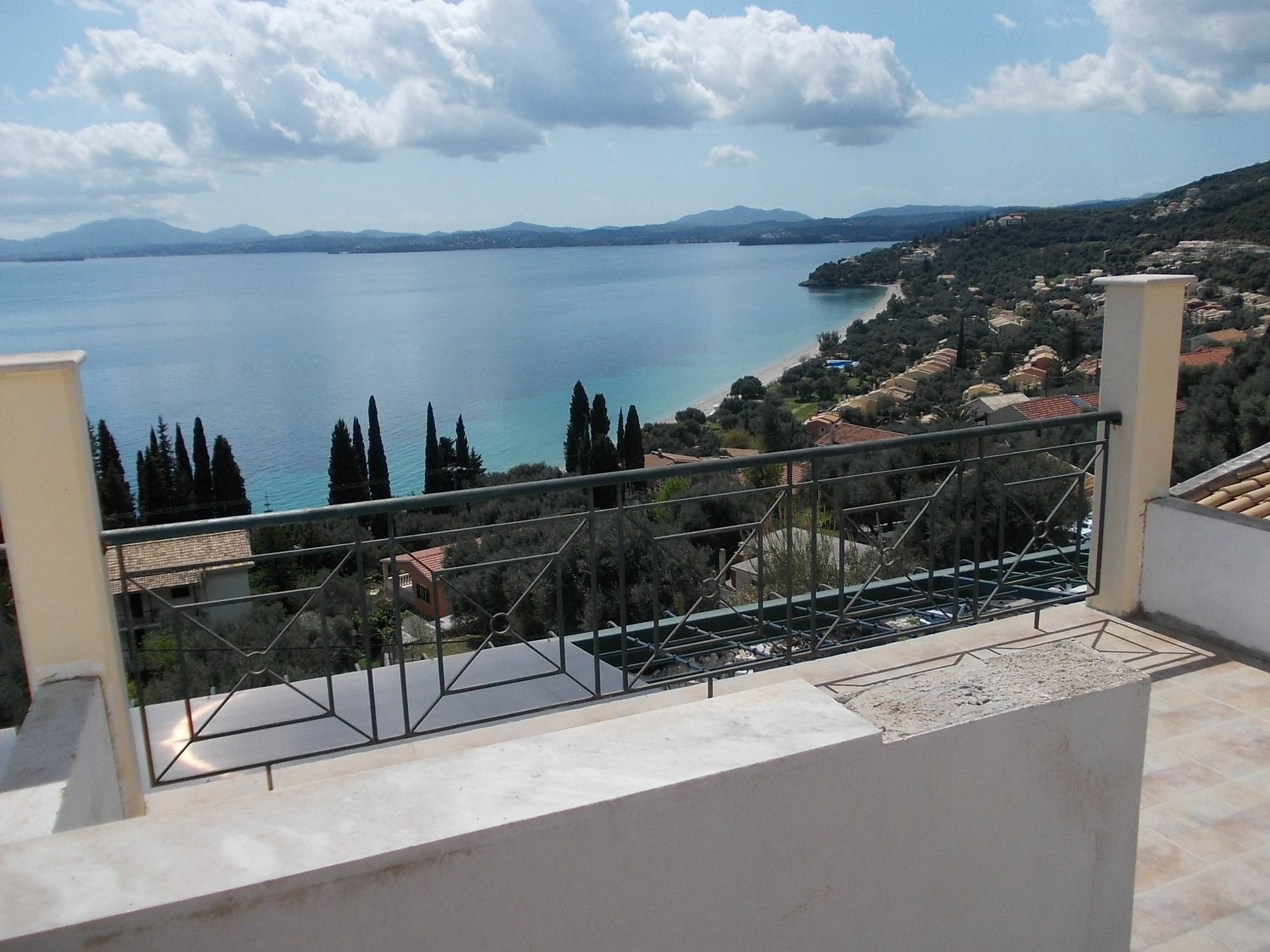 Sarakinos Apartments Barbati Buitenkant foto