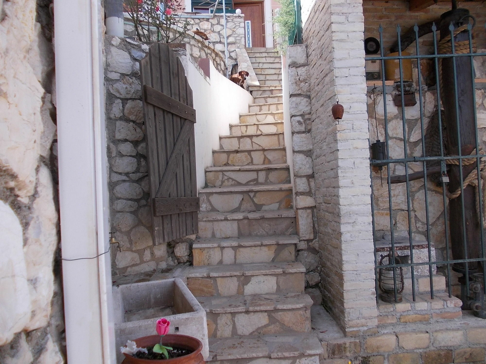 Sarakinos Apartments Barbati Buitenkant foto