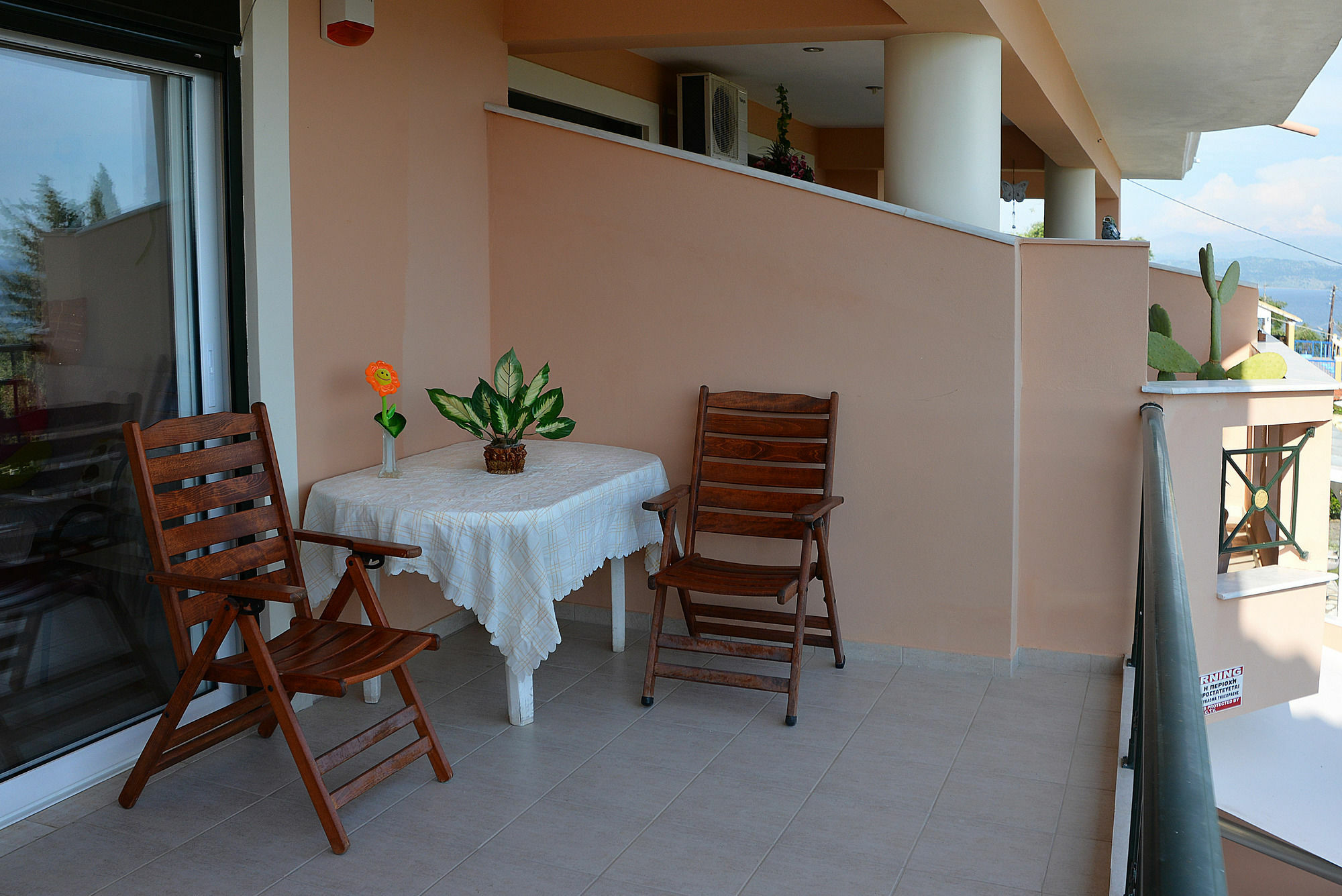 Sarakinos Apartments Barbati Buitenkant foto