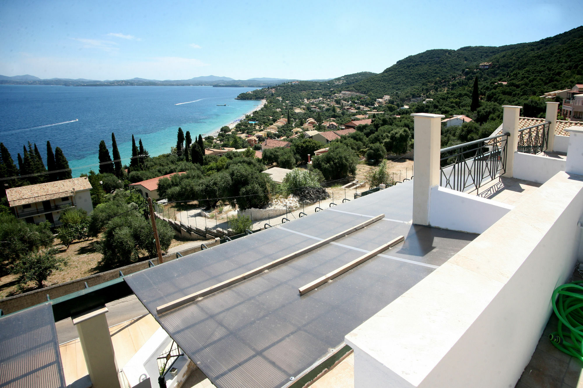 Sarakinos Apartments Barbati Buitenkant foto